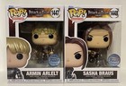 Attack on Titan - Armin & Sasha Funko Pop! Vinyl Metallic #1447 #1448 (set of 2)