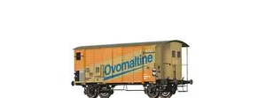 Brawa H0 47893 gedeckter Güterwagen K2 Ovomaltine SBB NEU und OVP - Bild 1 von 1