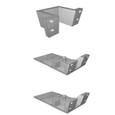 PTFE Schlauchschelle für Kossel Mini 3D Drucker kompatibel mit Bulldog Lite Extruder - Bild 1 von 3