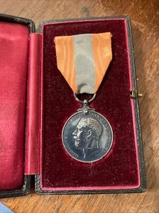 King George V Silver - WWI - Named for Service Medal - William Herbert Ashley - Picture 1 of 15