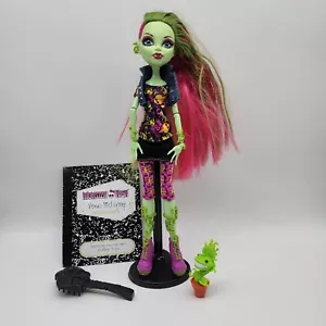 Original Monster High First Wave Venus McFlytrap Puppe Tagebuch Haustier 2011 UNVOLLSTÄNDIG - Bild 1 von 16