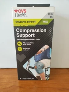CVS Health Kompression Kniebandage atmungsaktives Material Größe M/Lg - Bild 1 von 4