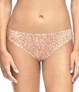 CHANTELLE 2649 Soft Stretch Seamless Thong ~ NEUTRAL LEOPARD ~ OS ~ NWT MSRP $20 - Picture 1 of 3