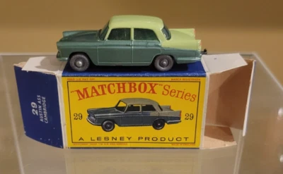 Matchbox LESNEY MOKO AUSTIN A55 CAMBRIDGE NO. 29 & ORIGINAL BOX RARE GPW - Image 1 of 4