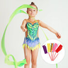  5 Pcs Dancing Ribbon Silk Ribbons Gymnastic Dance Colorful Child
