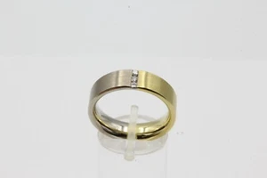 Christian Bauer Anillo Mujer 585 Bicolor con 3 Brillantes 0,08ct. TW/SI - Imagen 1 de 4