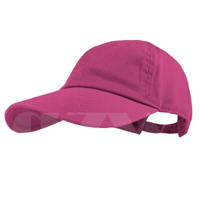 Boné masculino estilo polo ajustável liso algodão lavado liso bola de beisebol pai - Imagem 1 de 4