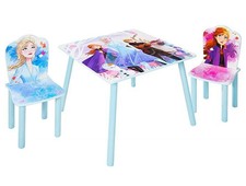 Disney Tavolo per Bambini con 2 sedie FROZEN 2 principesse