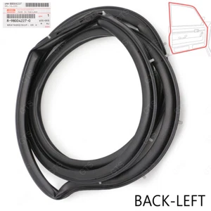 Fits Isuzu D-Max Dmax Hi-Lander 2003 08 10 Rear Lh Door Rubber Seal Weatherstrip - Picture 1 of 9