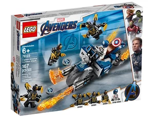 Retired LEGO Marvel Super Heroes 76123 Captain America: Outriders Attack - Picture 1 of 3