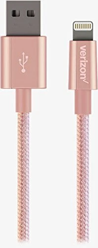 NEW OEM Verizon Apple 8-Pin Charge Cable for iPhone 13/12/11/X/XR/SE/8/7 - Image 1 of 1
