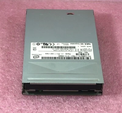 NEC FD1231M 3.5" FLOPPY DRIVE - NO BEZEL - BLACK - P/N: 134-506790-441-4 - Image 1 of 4