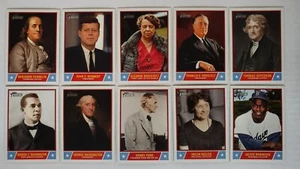 2025 Topps Heritage - NOTABLE AMERICANS INSERTS - Card #s 1-100 - U Pick - Picture 1 of 1