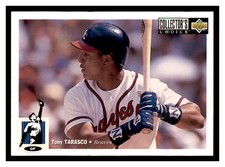 1994 Collector's Choice #273 TONY TARASCO Atlanta Braves ~E6A
