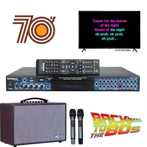 Sonken MP4000 + KBEATBOX CS-200PU + 420 Songs from the 70's & 80's - Picture 1 of 12