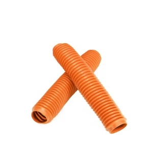 Moto Davanti Forchetta Shock Assorbitore Polvere Copertina Ghette Gators Stivali - Picture 1 of 4