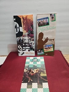 Vintage River Downs Mint Unused Official Programs Lot Of (3) - Picture 1 of 8