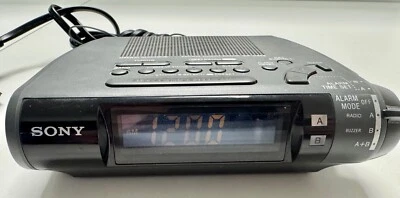 Sony Alarm Radio Clock Dream Machine Dual Band AM FM Model ICF-C253 *See Video* - Image 1 of 4