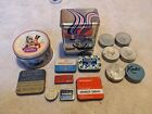 Collection of  15 Vintage Confectionary Tins, Medical, Soap, Typewriter Ribbons