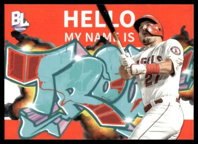 2023 Topps Big League  Roll Call  Mike Trout RC2   Angels - Image 1 of 2