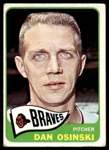 1965 Topps Dan Osinski Milwaukee Braves #223 - Picture 1 of 2