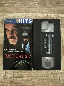 Just Cause (VHS, 1997) Sean Connery, Laurence Fishburne, Ed Harris - Picture 1 of 2