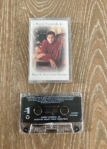 Harry Connick Jr. When My Heart Finds Christmas Cassette Tape 1993 Sony Music - Picture 1 of 7