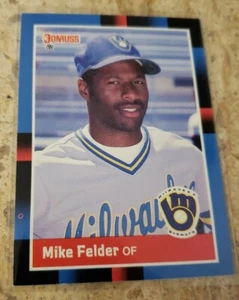 Error Donruss 88 Mike Felder - Imagen 1 de 3