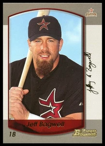 2000 Bowman Gold Parallel #40 Jeff Bagwell /99 - Picture 1 of 2
