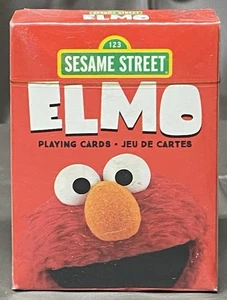 Sesame Street Elmo Playing Cards Poker Size - Picture 1 of 6
