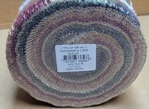 Moda Gooseberry Lane 9540JR Jelly Roll Fabric 40 Piece x 2.5" x 44" Strips - Picture 1 of 5