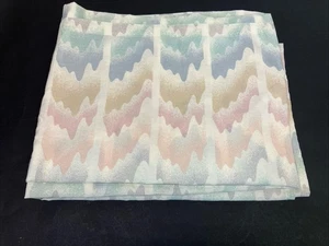 Vintage Flat Twin Bed Sheet JP Stevens USA Mesa Pastel Sandstone Southwest - Picture 1 of 7