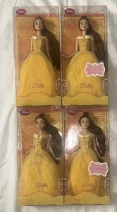 Belle Classic Doll Disney Store Beauty And The Beast Retired Lot Of 4 NEW - Picture 1 of 13
