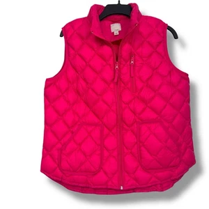 Halogen Damen Rautenstepp Gänsedaunen Weste Pink Größe L Ski Winter - Bild 1 von 10