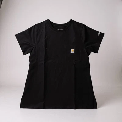 Blusa Médica Carhartt Cross-Flex Force Para Mujer 1 Bolsillo ELASTIZADA Tejido Borde Cuello Redondo Foto 1 de 4