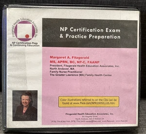 NP CERTIFICATION EXAM & PRACTICE PREPARATION 14 CDs By Margaret Fitzgerald - Picture 1 of 12
