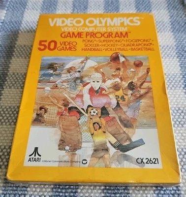 Video Olympics - 1978 Atari 2600 sealed/NIB - #9 OF 523 Titles - Image 1 of 4