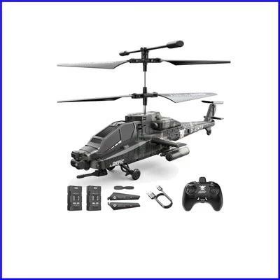 Multi-Player Apache RC Helicopter with USB-C Fast Charging for Fun & Learning - Image 1 of 4