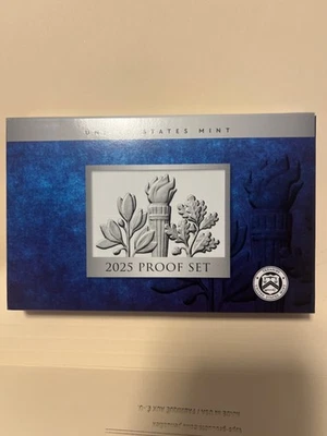 2025 Annual Uncirculated Proof Set 2025 10 Coin with Cent - 25RG - Ready to ship - Image 1 of 3