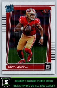 2021 Donruss Optic Trey Lance #203 Rookie San Francisco 49ers - Picture 1 of 2