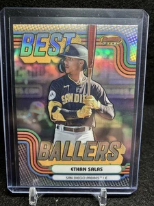 2024 Bowman's Best - Best Ballers Ethan Salas #BB-16 (RC) San Diego Padres - Picture 1 of 2