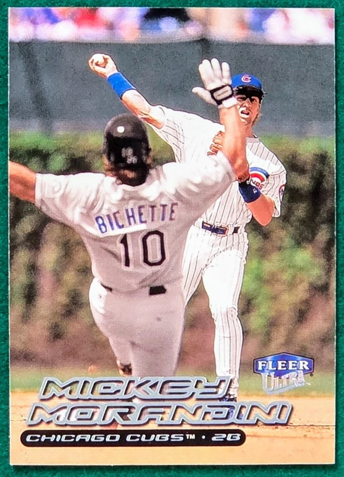 Mickey Morandini - 2000 Fleer Ultra #9 - Chicago Cubs Baseball Card - Image 1 of 3