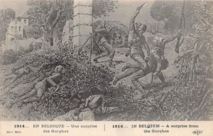 Nepal - Gurkha soldiers in Belgium during World War One - Picture 1 of 2