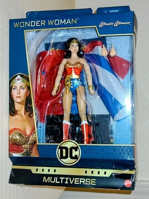 DC Multiverse Lynda Carter Wonder Woman Signature Collection Figure NEW Sealed - Image 1 of 4