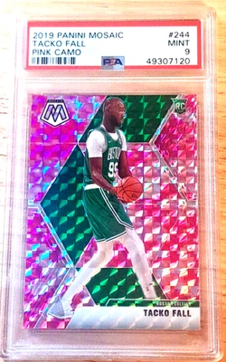 Tacko Fall (PSA 9💎) (RC🔥) - 2019 Panini - Celtics - Refractor - Image 1 of 2