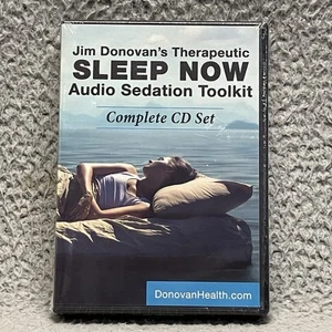Jim Donovan's Therapeutic Sleep Now Audio Sedation Toolkit Complete 8 CD's Set - Picture 1 of 7