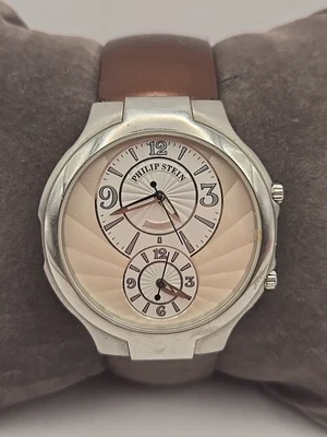 Reloj Pulsera Hombre Phillip Stein Dual Time 38mm Cuarzo Foto 1 de 4