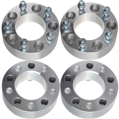 4Pcs 2 inch or 51mm 5x5 5x127 Wheel Spacers 1/2"x20 For Jeep Commander 2006-2010 Foto 1 de 4