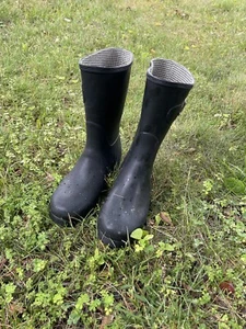 14 Th & Union Womens Size 11 M Black Mid Calf Rain Boots - Picture 1 of 6