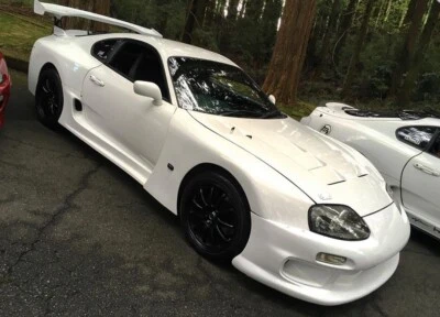 FIT FOR TOYOTA SUPRA JZA80 MK4 TOP SECRET GT300 STYLE WIDE BODY KIT - Image 1 of 4